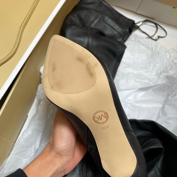 SOLD | NWT MK MICHAEL KORS | JAMIE HIGH HEEL BOOTS | 8,5 - Picture 6 of 9